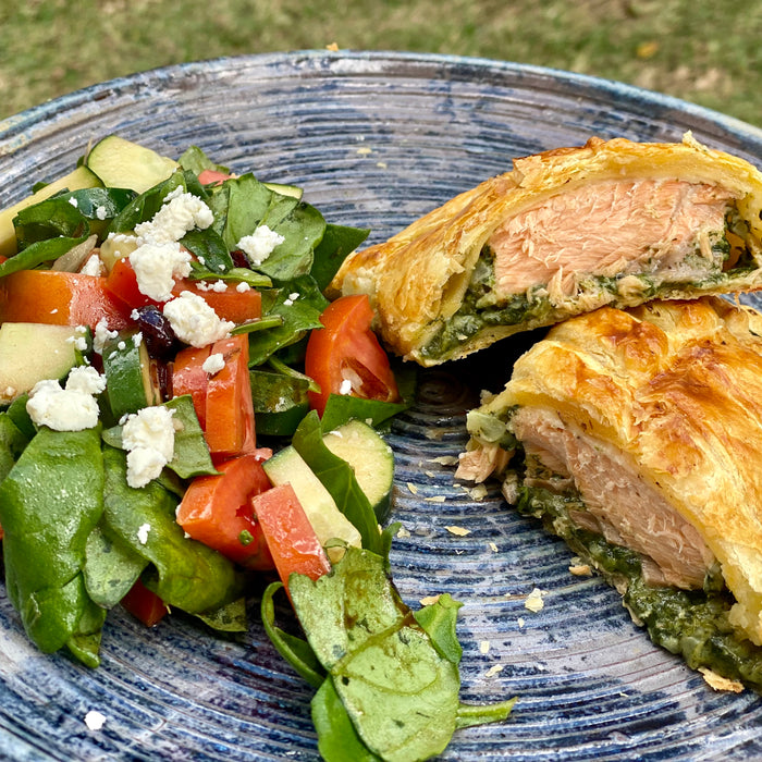 Salmon Croûte: A Culinary Adventure on My Kamado Grill