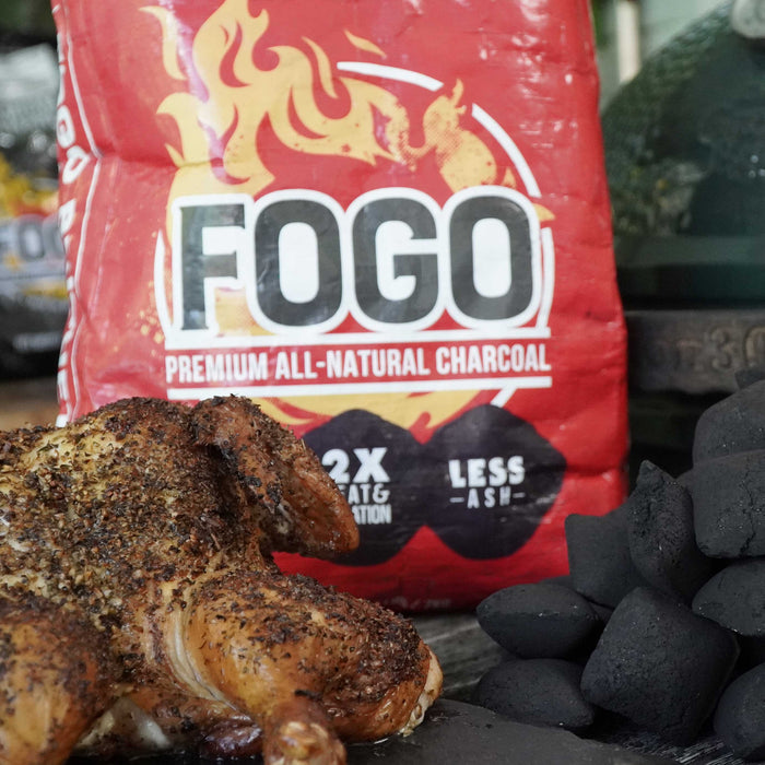 FOGO Briquets HOT & FAST Spatchcock Chicken