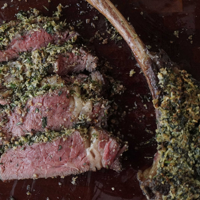 Parmesan Crusted Tomahawk Steak