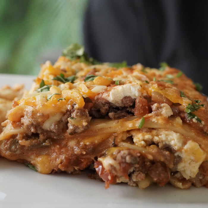 Cinco de Mayo Mexican Style Lasagna