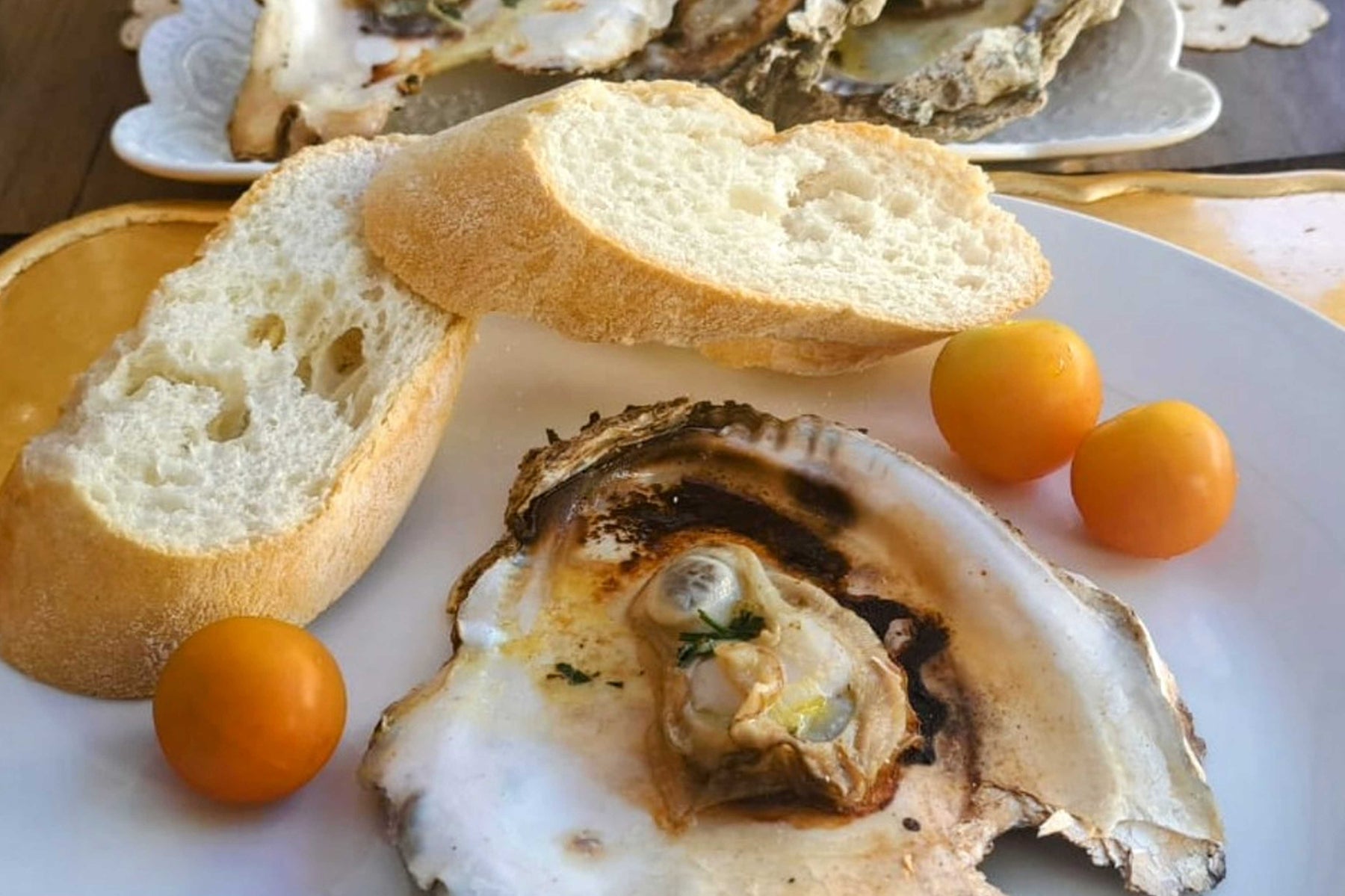 Grilled Oysters