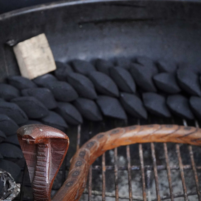 Snake Method in a Kettle Grill
