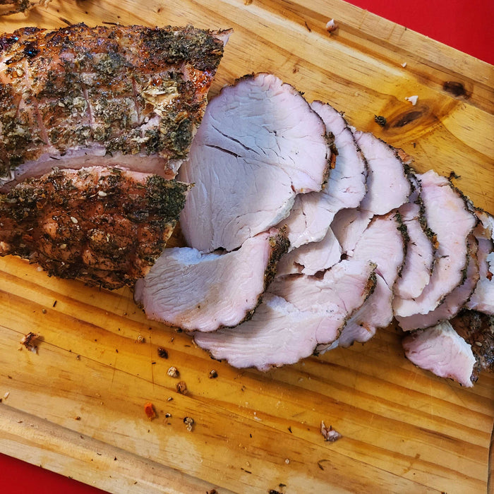 Herb-Infused Turkey Breast on the Weber