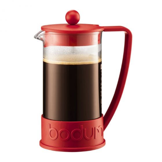 Brazil French Press 8, Cup Red