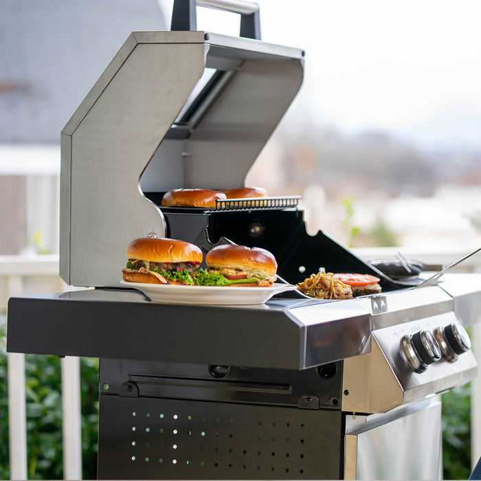 Monument Grills Mesa 200 | Stainless 2-Burner Propane Gas Grill