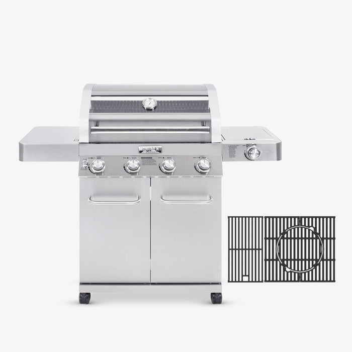Monument Grills 77352 | Stainless 6-Burner Propane Gas Grill
