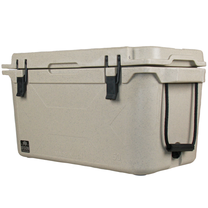 Tan 50 QT Bison Cooler