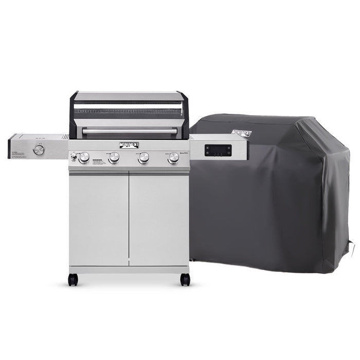 Monument Grills Denali 405 | Stainless Smart Propane Gas Grill