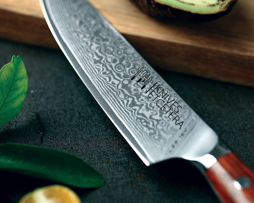5" Damascus Utility Knife