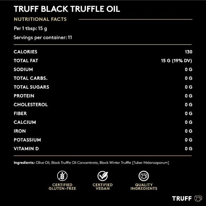 Black Truffle Oil 6oz - TRUFF