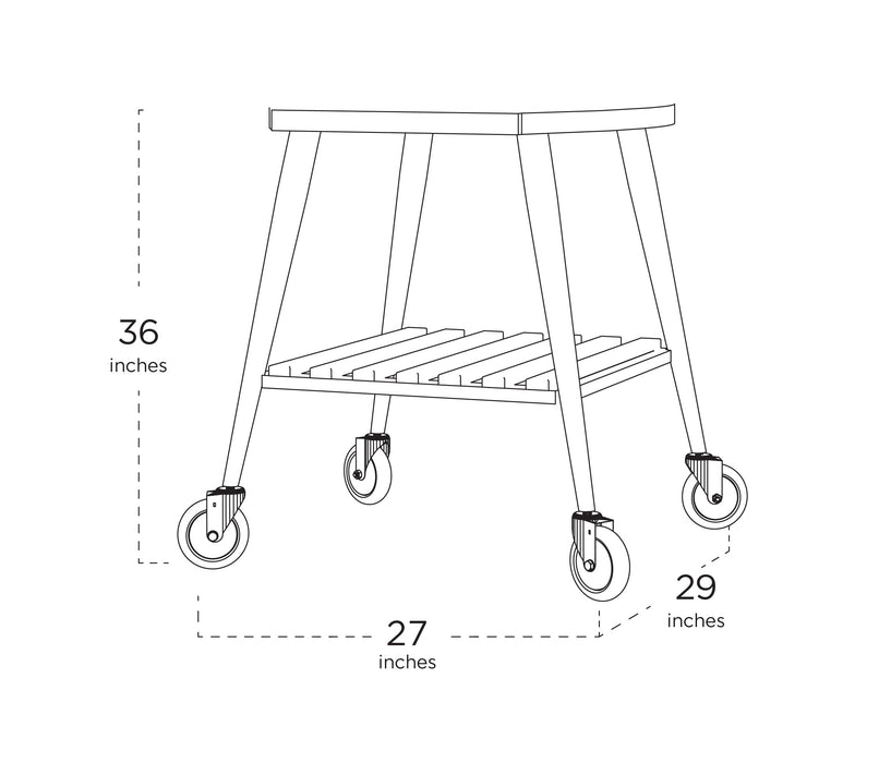 Infinity Wheeled Trolley for 50