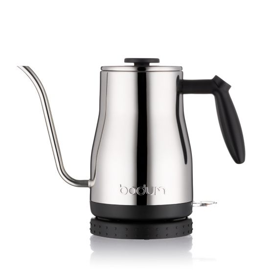 Bodum Bistro Gooseneck Electric Water Kettle, 1.0l Shiny