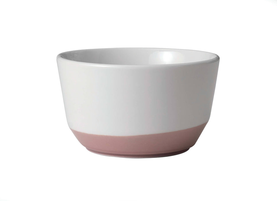 Libbey Austin 28-ounce Porcelain Soup Salad Bowl, Set of 4, Himalayan Salt Pink
