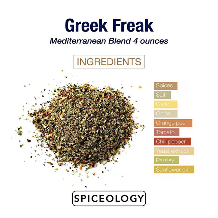Greek Freak - Mediterranean Rub 4oz Jar