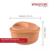 Romertopf Round Roasting Pot dimensions
